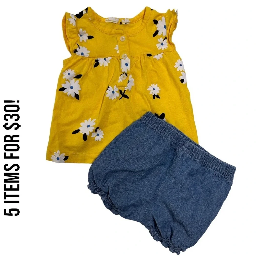 5/$30 Carter’s 9 Months Baby Girl Matching Outfit